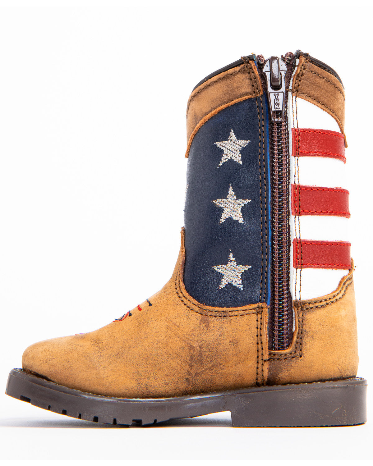 Toddler Boys' USA Flag Western Boots - Broad Square Toe | Cody James Boots