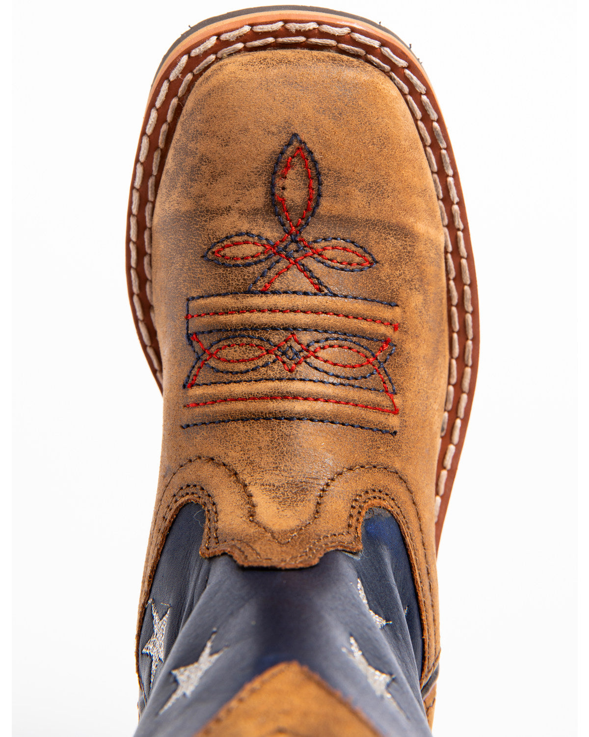 Boys' USA Flag Western Boots - Broad Square Toe | Cody James Boots