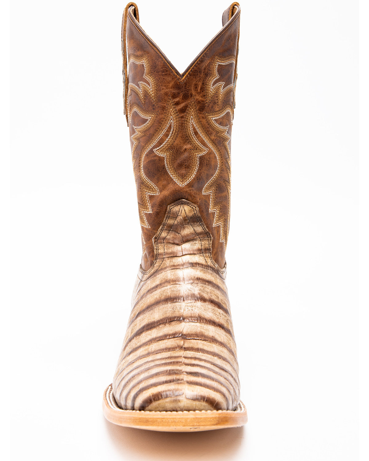 Men's Caiman Belly Western Boots - Broad Square Toe | Cody James Boots