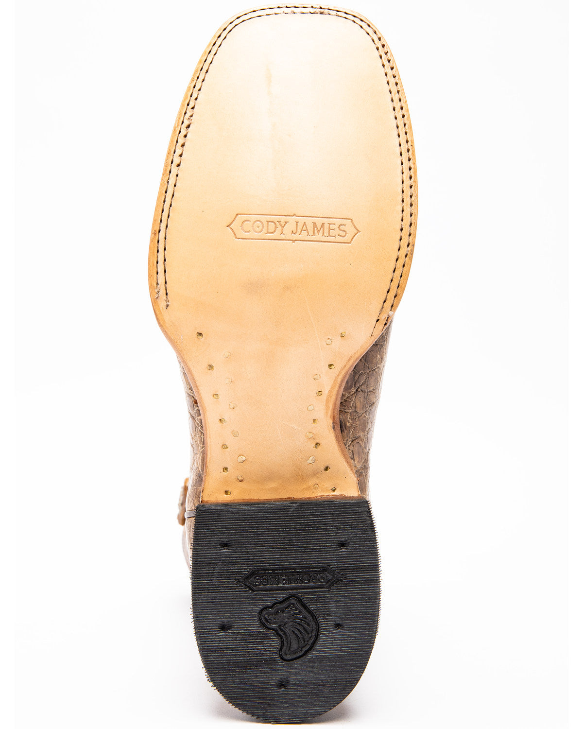 Men's Caiman Belly Western Boots - Broad Square Toe | Cody James Boots