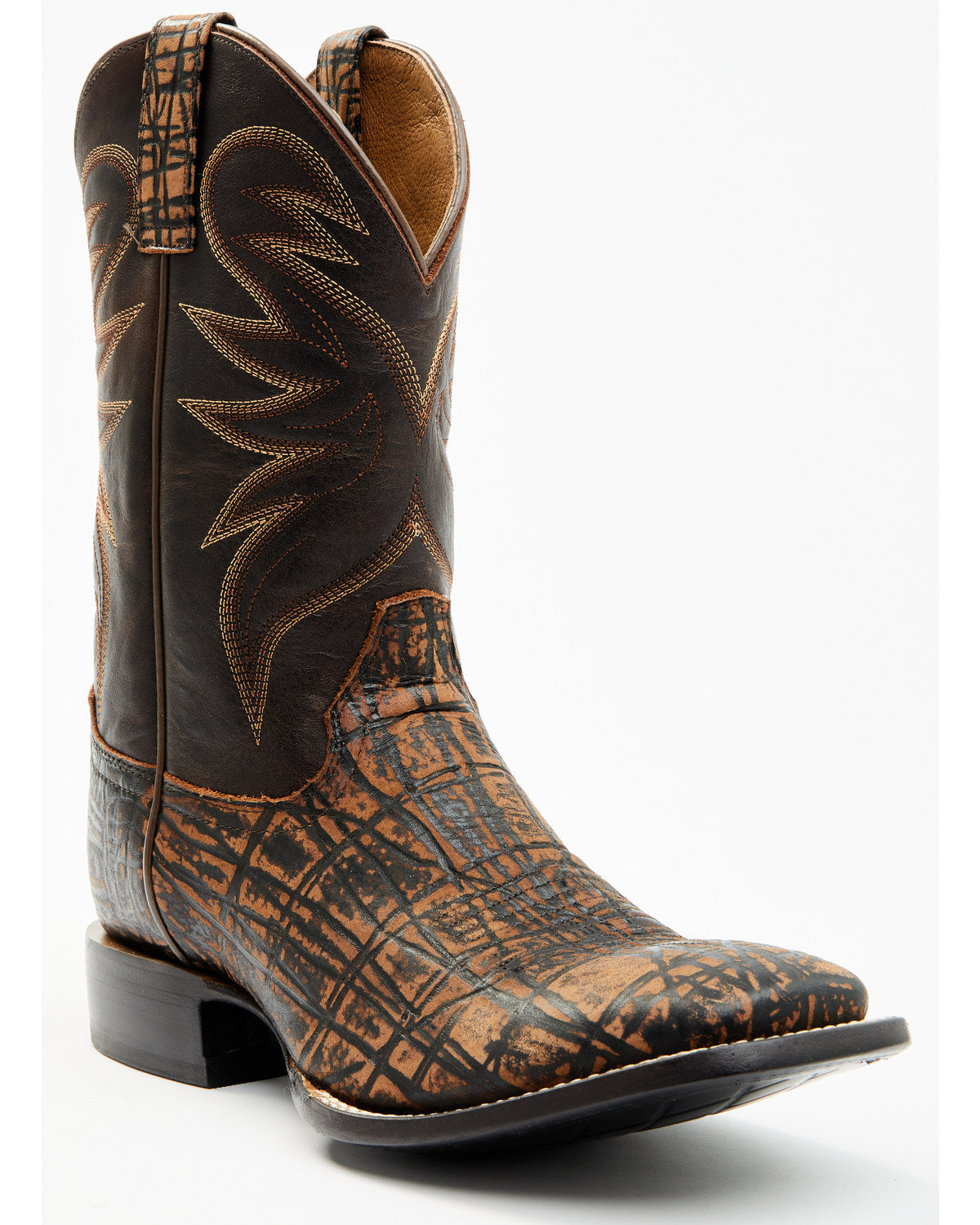 Men's McBride Western Boots - Broad Square Toe | Cody James Boots