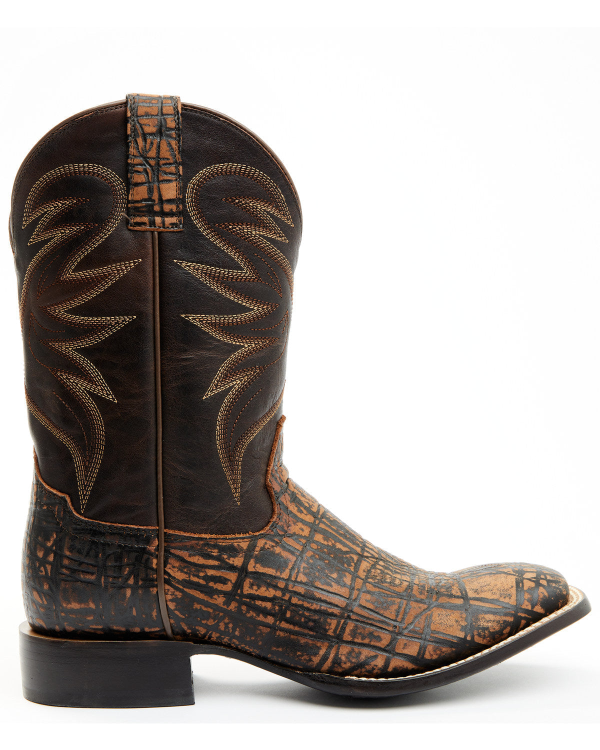 Men's McBride Western Boots - Broad Square Toe | Cody James Boots