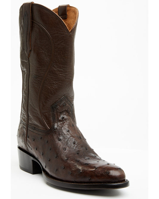 Black 1978® Men's Chapman Exotic Full-Quill Ostrich Western | Cody James Boots