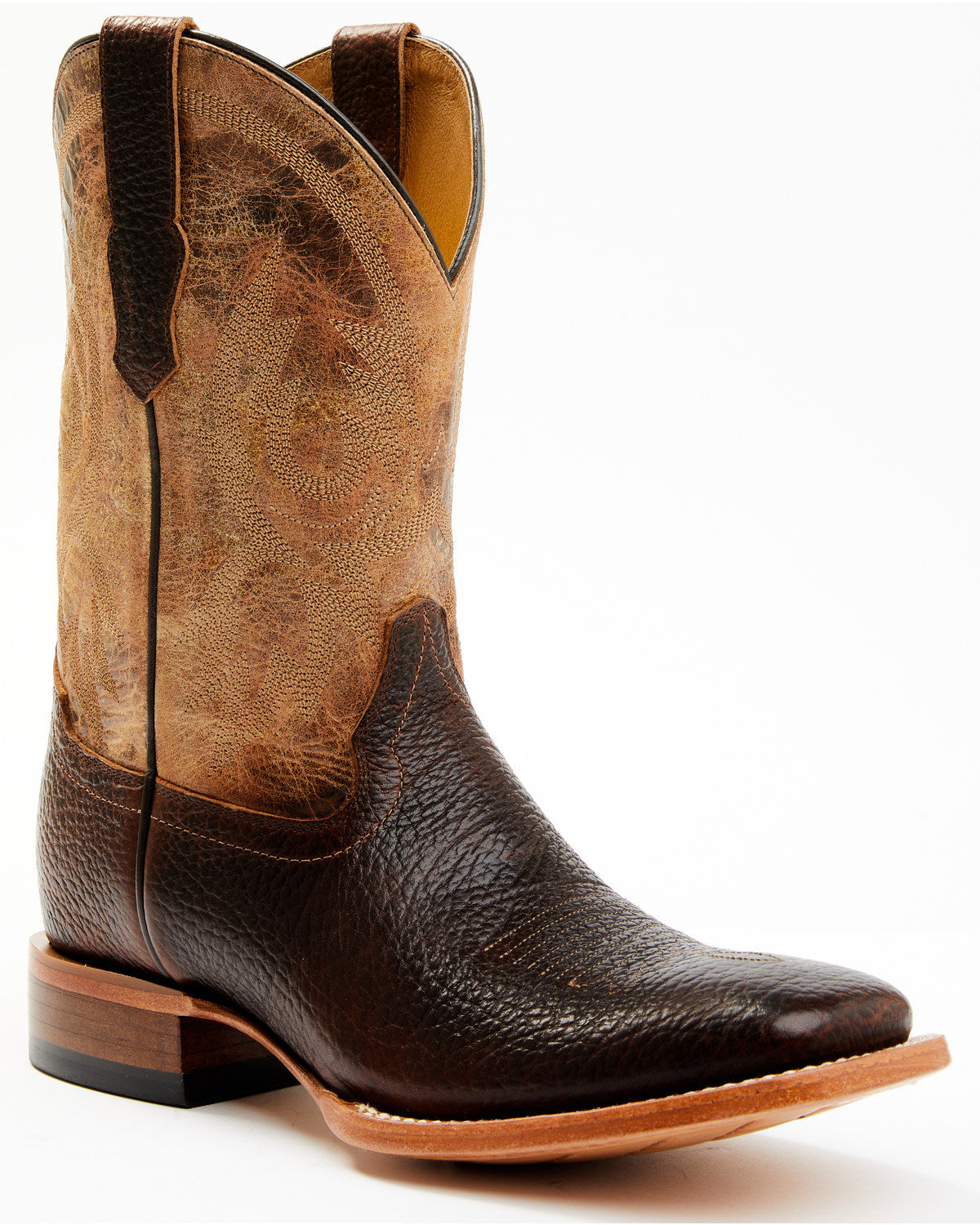Men's Wade Western Boots - Broad Square Toe | Cody James Boots