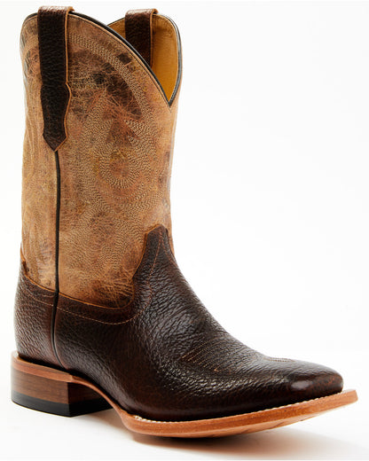 Men's Wade Western Boots - Broad Square Toe | Cody James Boots
