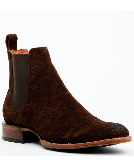 Black 1978® Men's Franklin Chelsea Ankle Boots - Round Toe | Cody James Boots