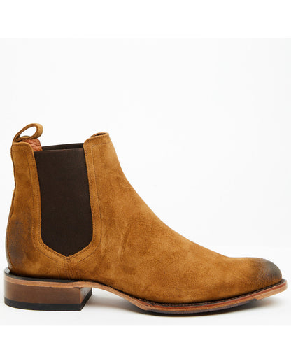 Black 1978® Men's Franklin Chelsea Ankle Boots - Round Toe | Cody James Boots