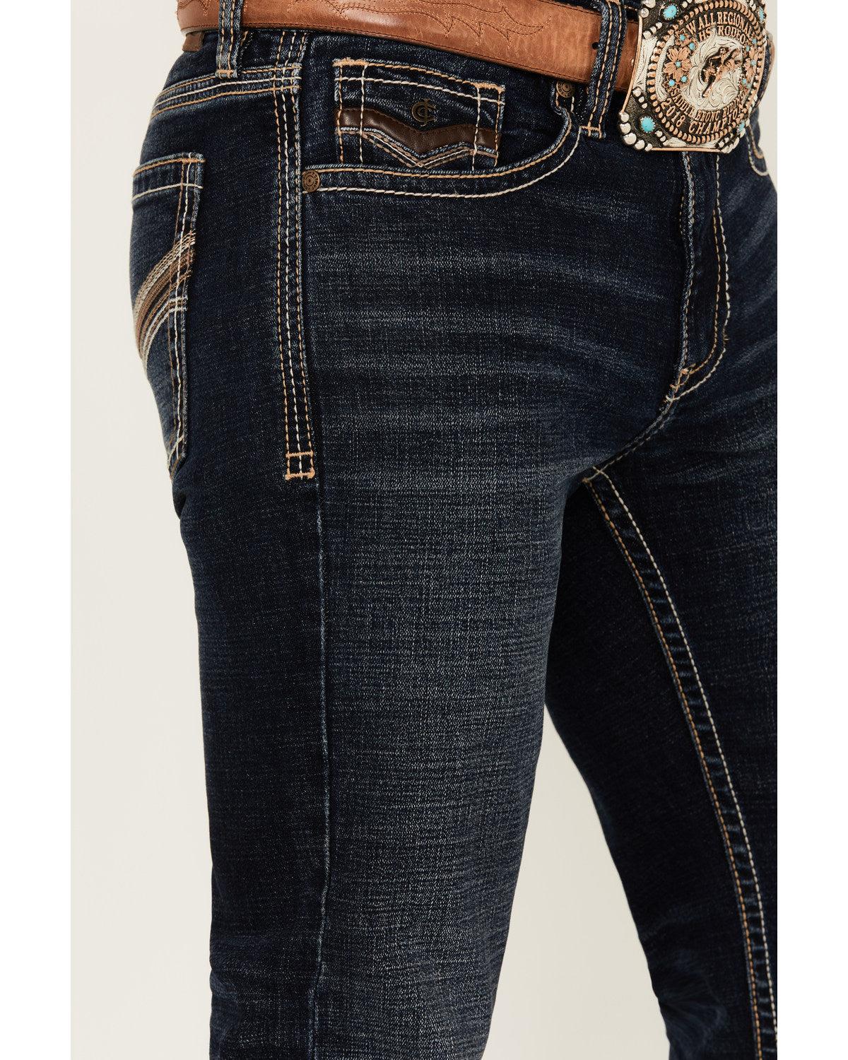 Men's Night Ranger Wash Wyatt Slim Bootcut Stretch Denim Je | Cody James Clothing