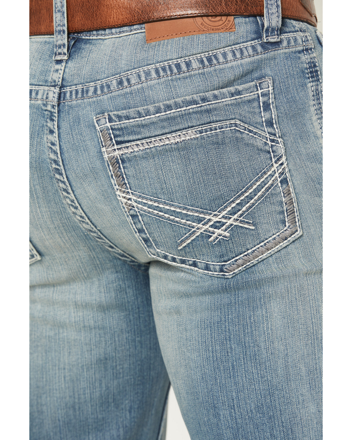 Men's Rattler Wash Wyatt Slim Bootcut Stretch Denim Jeans | Cody James Clothing