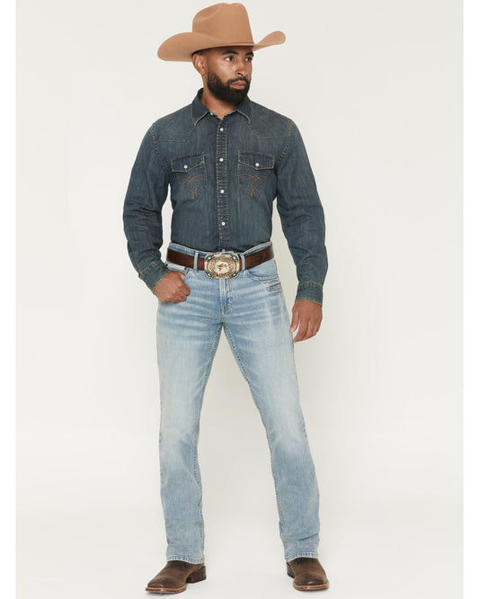 Men's Bronson Wash Jackson Slim Straight Stretch Concealed | Cody James Clothing