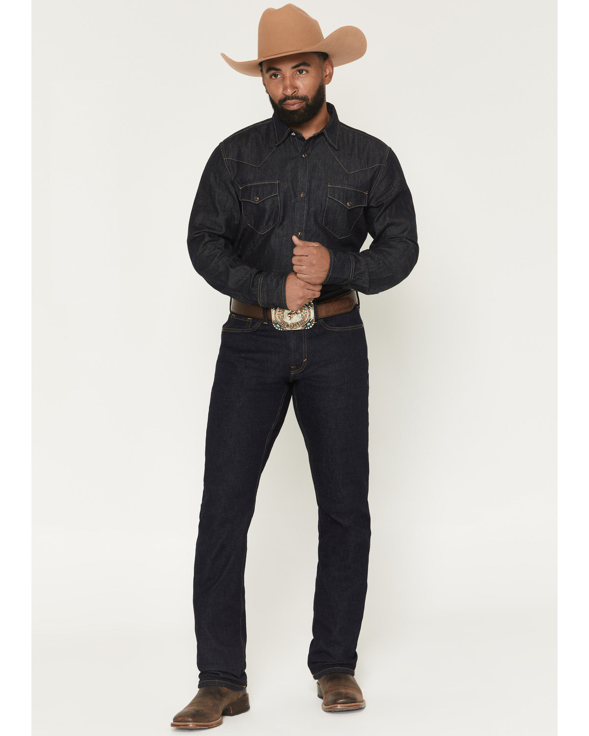 Black 1978® Men's Rinse Wash Tyler Slim Straight Stretch De | Cody James Clothing