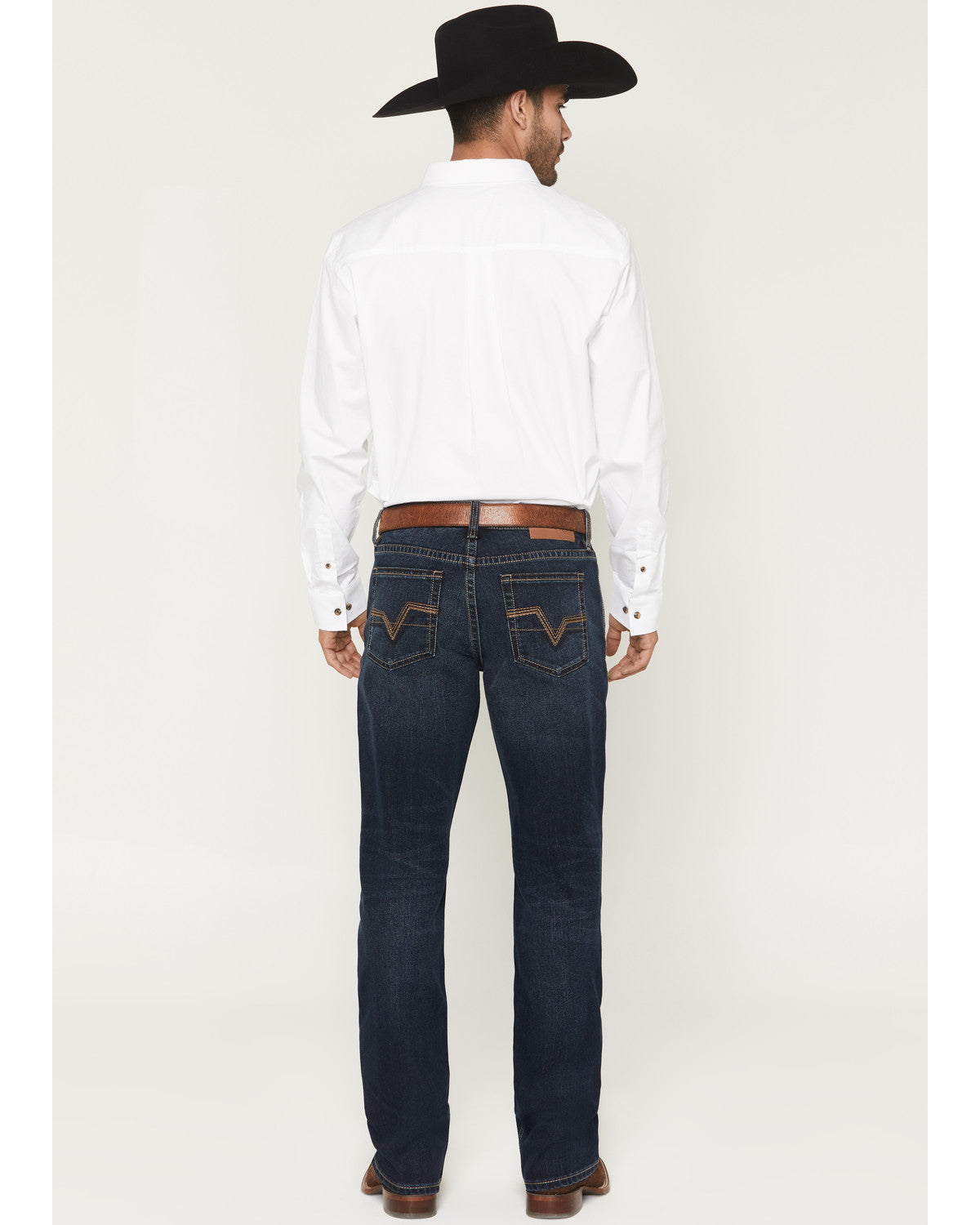 Men's Brock Wash Wyatt Slim Bootcut Stretch Denim Jeans | Cody James Clothing