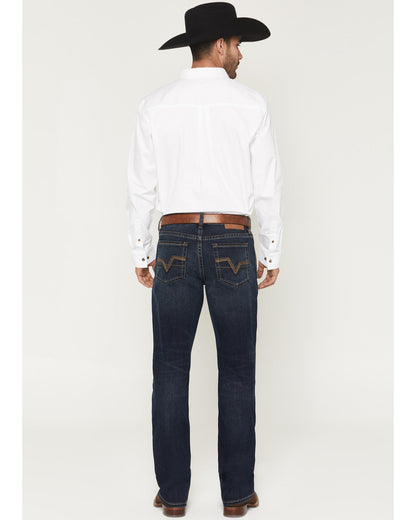 Men's Brock Wash Wyatt Slim Bootcut Stretch Denim Jeans | Cody James Clothing