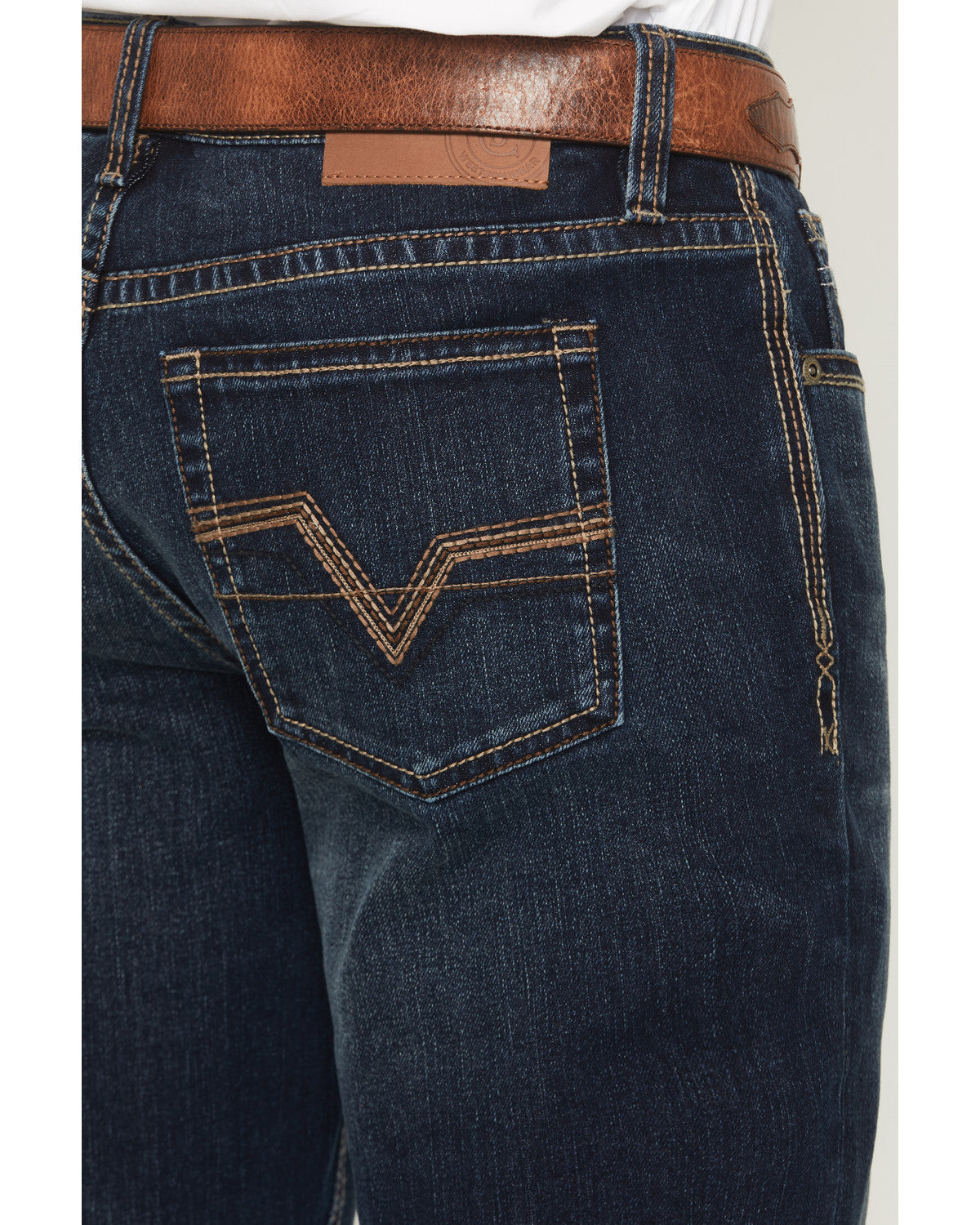 Men's Brock Wash Wyatt Slim Bootcut Stretch Denim Jeans | Cody James Clothing