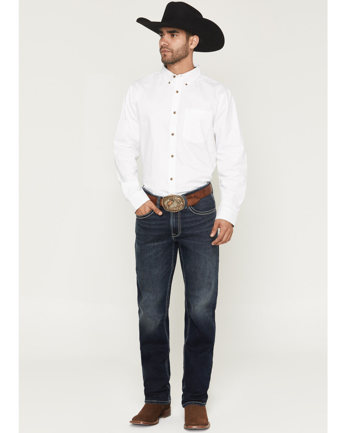 Men's Buster Wash Jackson Slim Straight Stretch Denim Jeans | Cody James Clothing