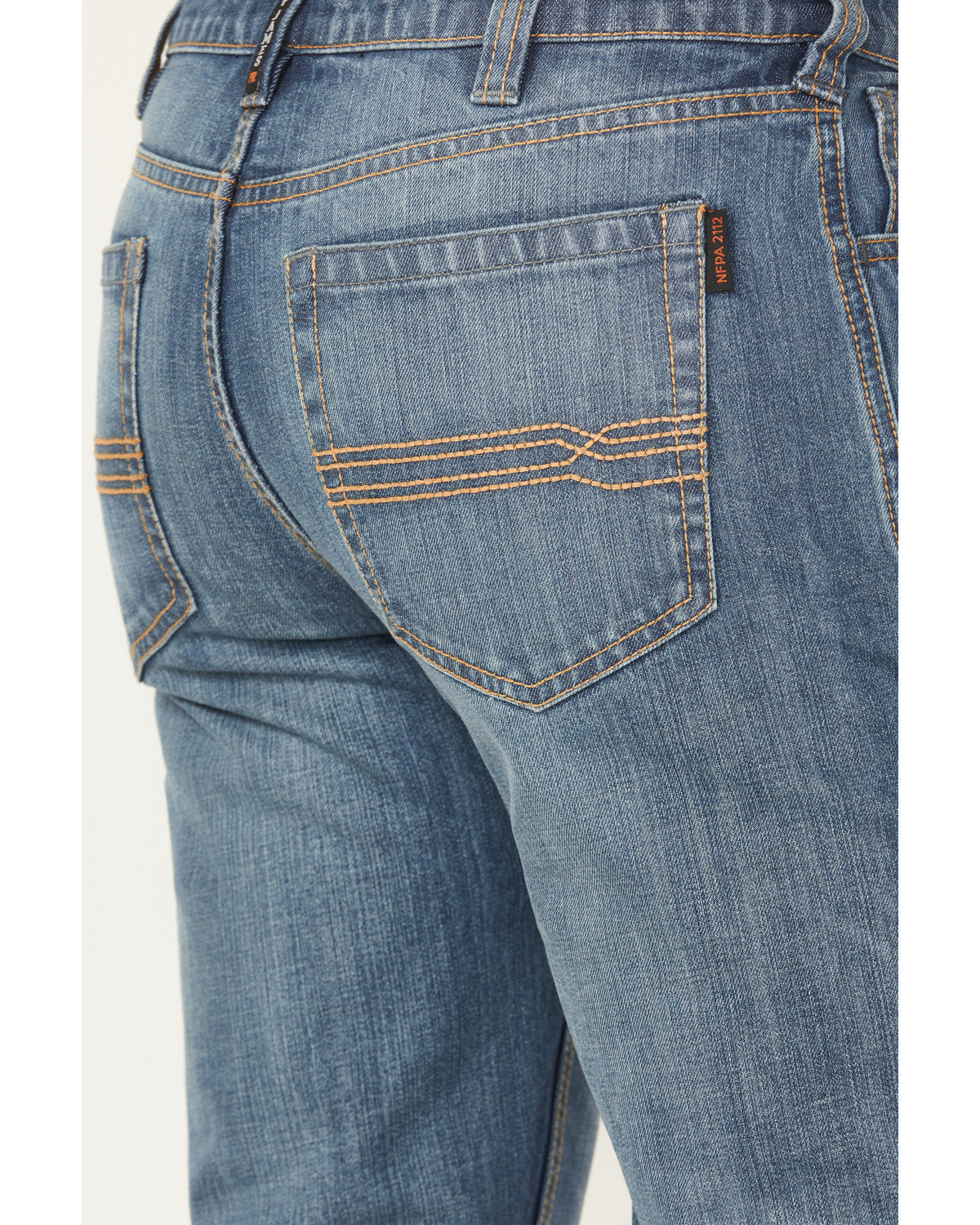 Men's FR Light Wash Equalizer Straight Denim Work Jeans - B | Cody James Clothing