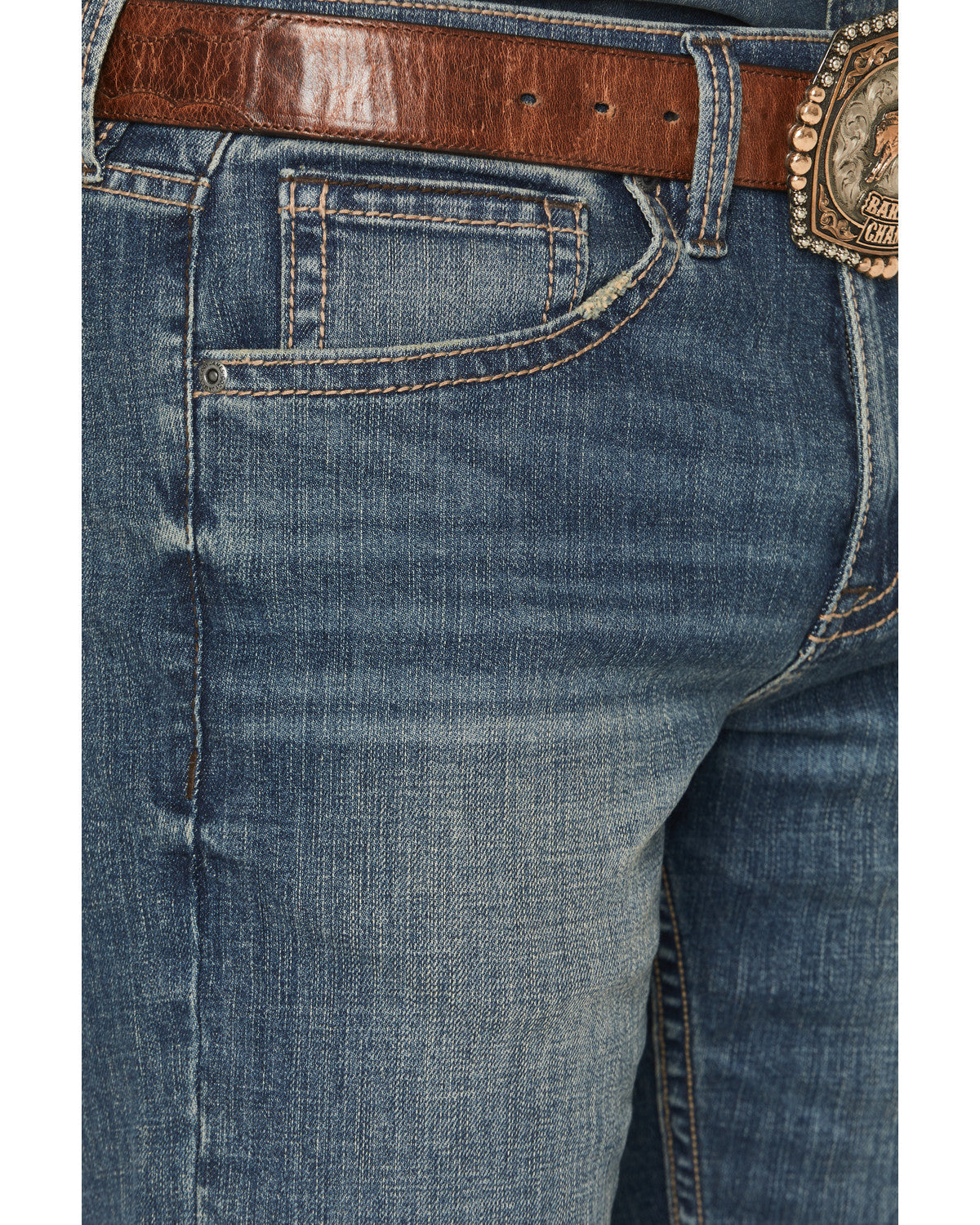 Men's Grullo Wash Wyatt Slim Bootcut Stretch Denim Jeans | Cody James Clothing
