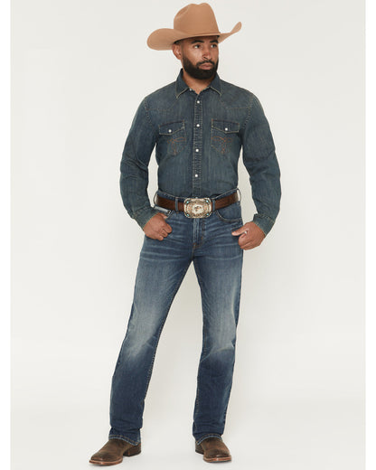 Men's Eastwood Wash Jackson Slim Straight Stretch Concealed | Cody James Clothing