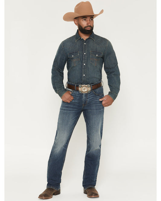 Men's Eastwood Wash Jackson Slim Straight Stretch Concealed | Cody James Clothing