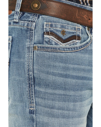 Men's Rowdy Wash Jackson Slim Straight Stretch Denim Jeans | Cody James Clothing