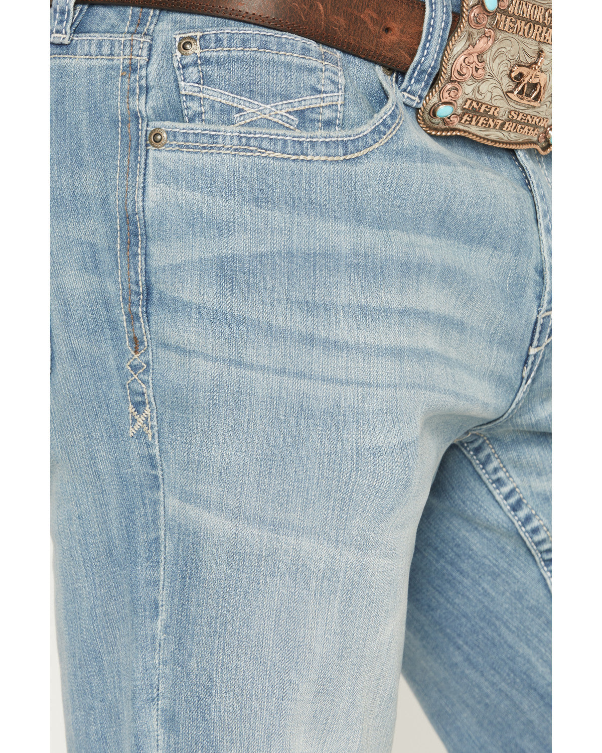Men's Crocket Wash Duke Relaxed Bootcut Stretch Denim Jeans | Cody James Clothing