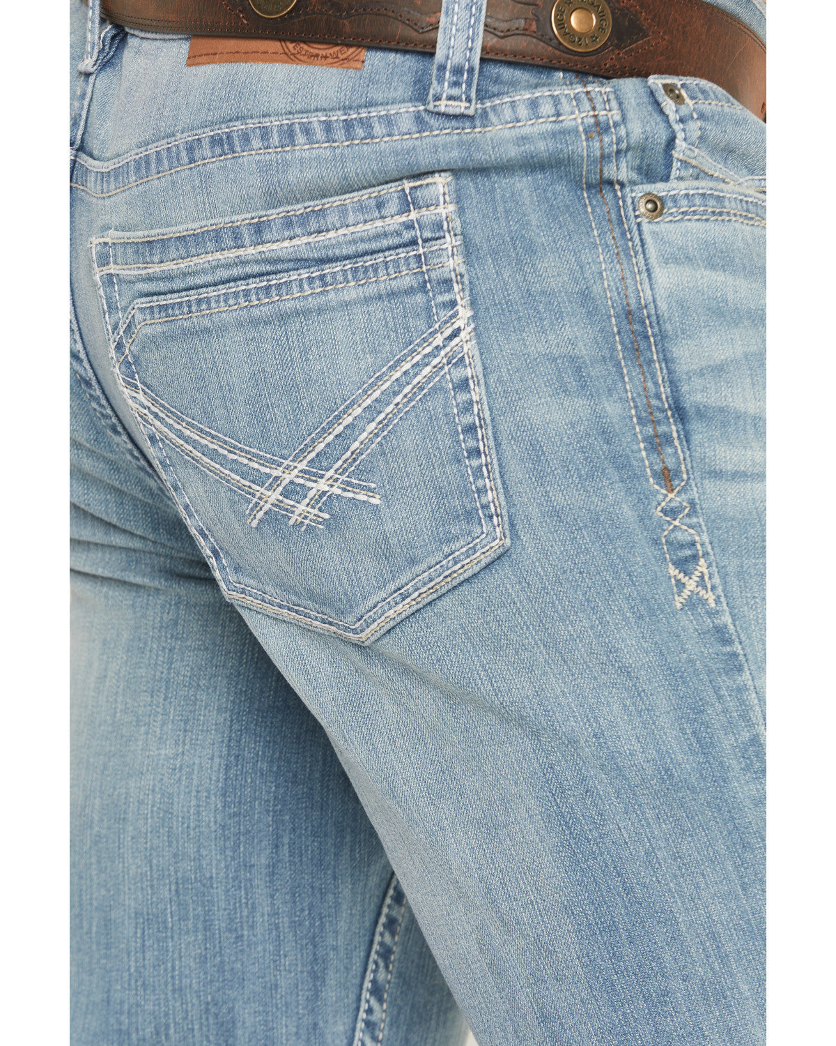 Men's Crocket Wash Duke Relaxed Bootcut Stretch Denim Jeans | Cody James Clothing
