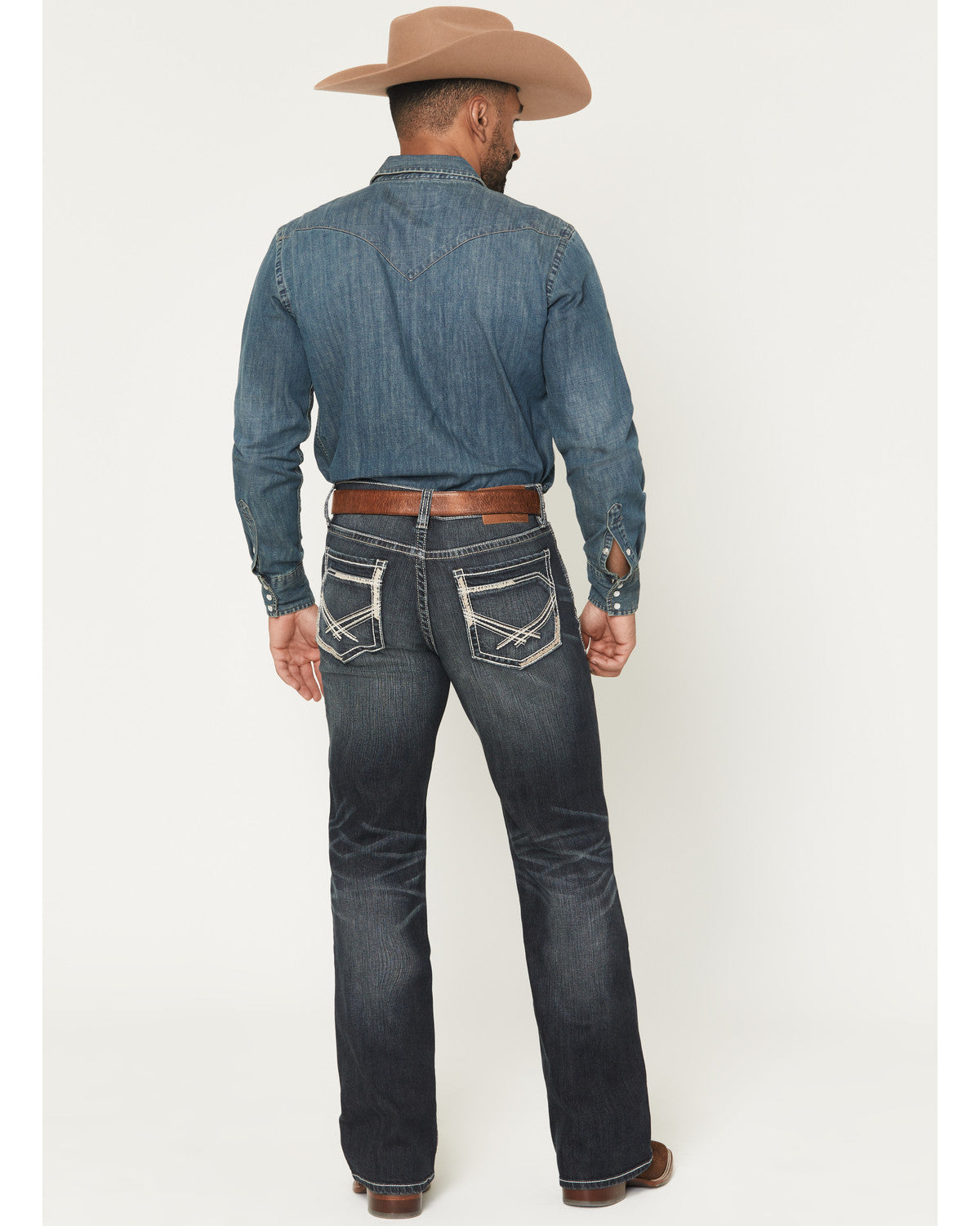 Men's Cayanne Wash Duke Relaxed Bootcut Stretch Denim Jeans | Cody James Clothing