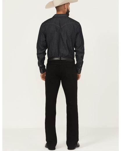 Black 1978® Men's Lawson Wash Dexter Slim Bootcut Stretch D | Cody James Clothing