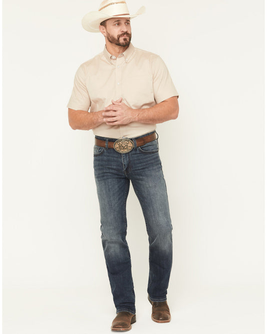 Men's Poncho Wash Jackson Slim Straight Stretch Denim Jeans | Cody James Clothing
