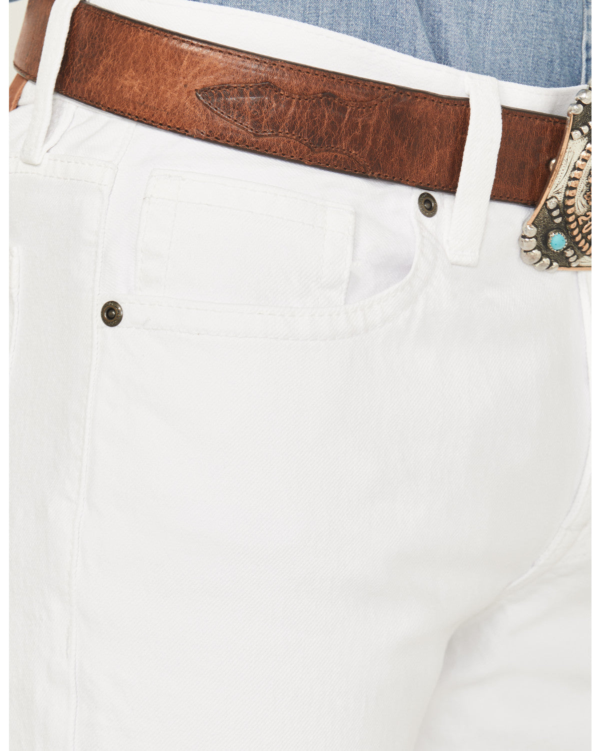 Men's Blanco Wash Jackson Slim Straight Stretch Denim Jeans | Cody James Clothing