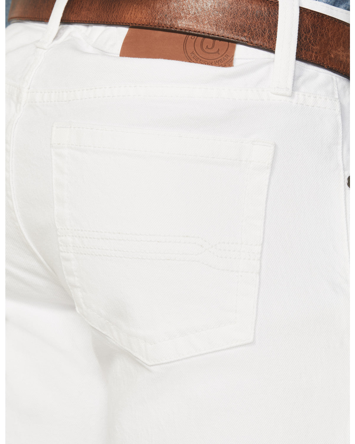 Men's Blanco Wash Jackson Slim Straight Stretch Denim Jeans | Cody James Clothing