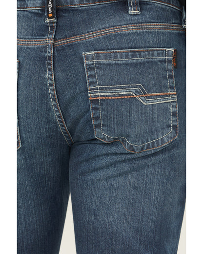 Men's FR Medium Wash Bozeman Slim Bootcut Stretch Denim Wor | Cody James Clothing