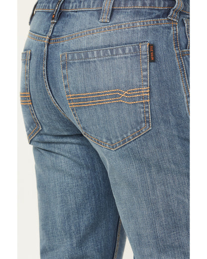 Men's FR Light Wash Equalizer Straight Denim Work Jeans | Cody James Clothing