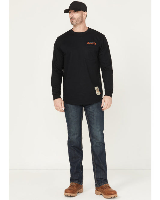 Men's FR Canter Dark Wash Straight Denim Jeans - Big | Cody James Clothing