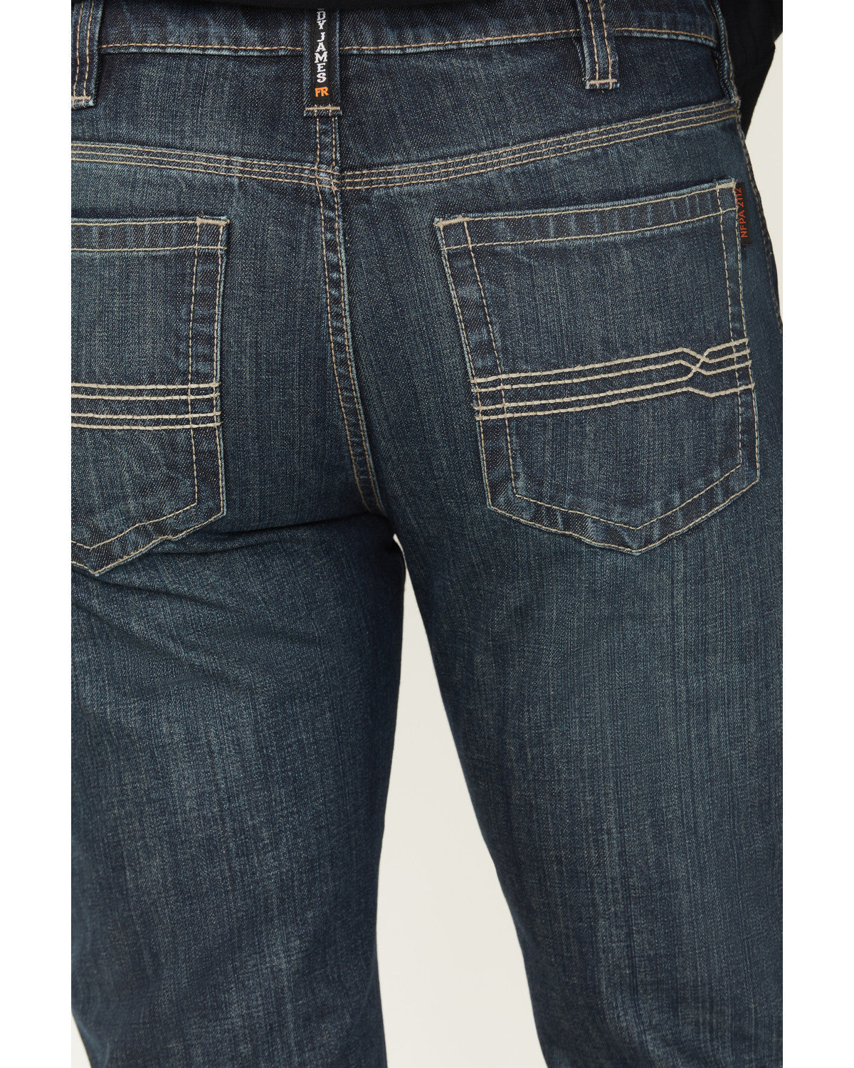 Men's FR Canter Dark Wash Straight Denim Jeans - Big | Cody James Clothing