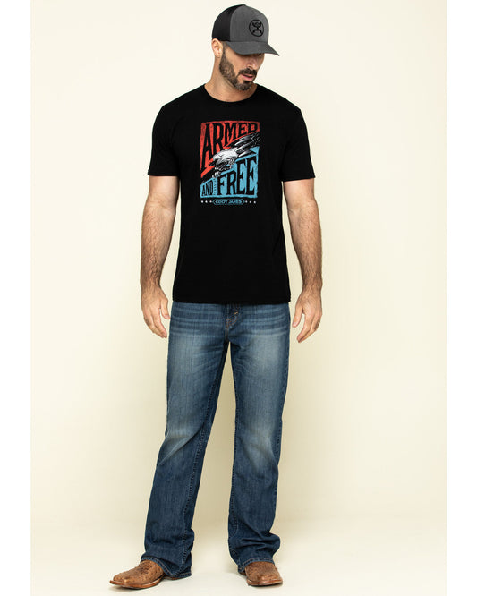 Men's Wolfstooth Wash Duke Relaxed Bootcut Stretch Denim Je | Cody James Clothing