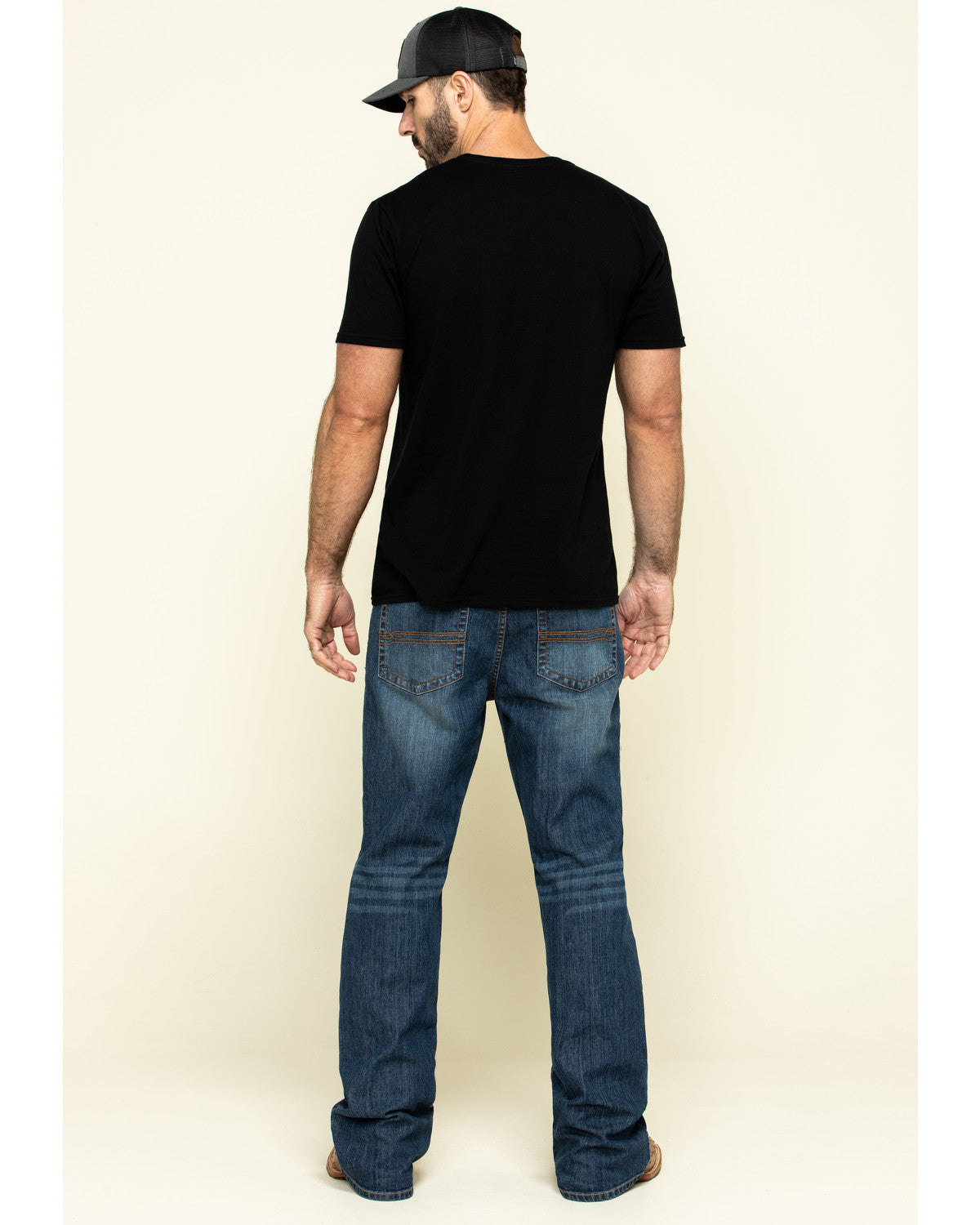 Men's Wolfstooth Wash Duke Relaxed Bootcut Stretch Denim Je | Cody James Clothing