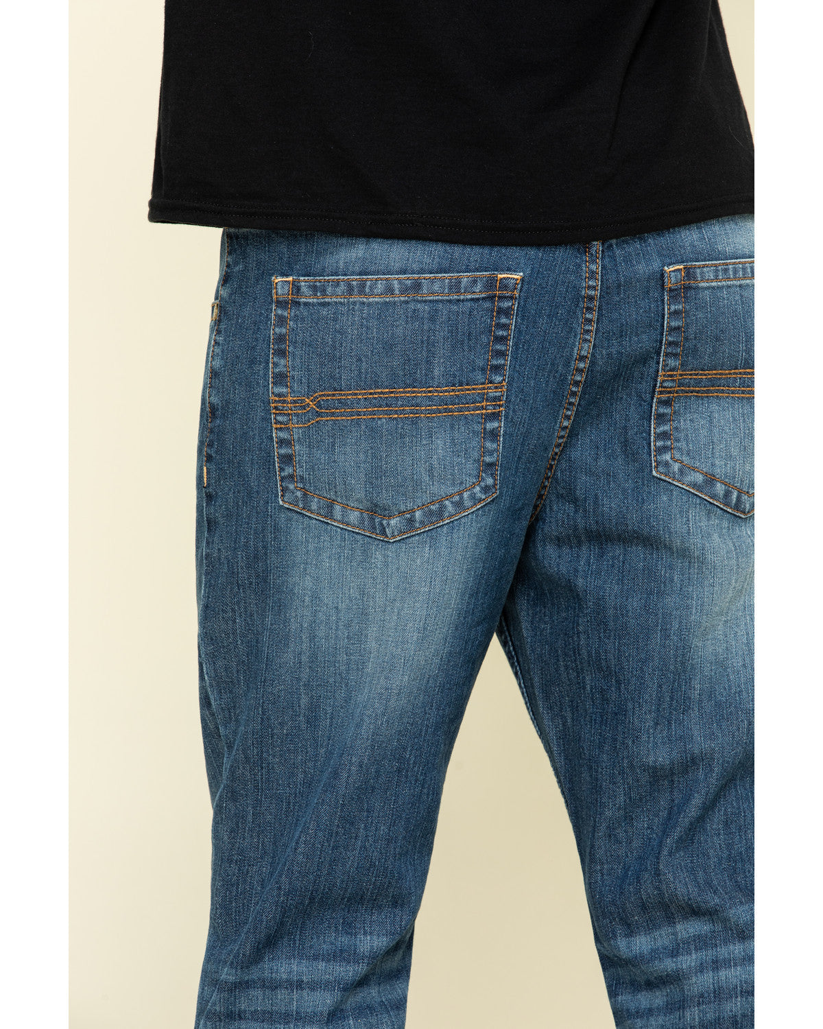 Men's Wolfstooth Wash Duke Relaxed Bootcut Stretch Denim Je | Cody James Clothing