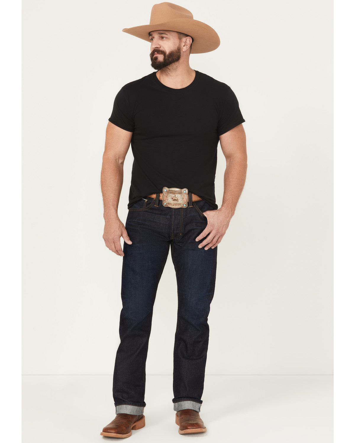 Men's Tucson Wash Jackson Slim Straight Selvedge Rigid Deni | Cody James Clothing|Sale