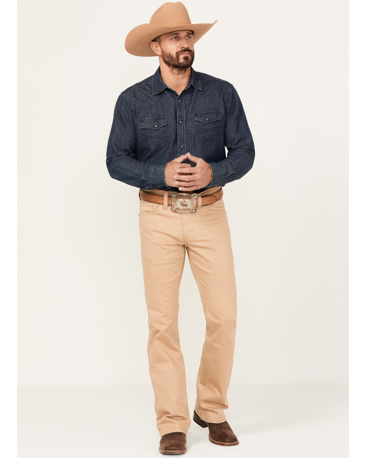 Men's Dalton Wash Wyatt Slim Bootcut Stretch Denim Jeans | Cody James Clothing