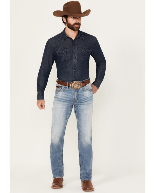 Men's Fire Water Wash Jackson Slim Straight Stretch Denim J | Cody James Clothing