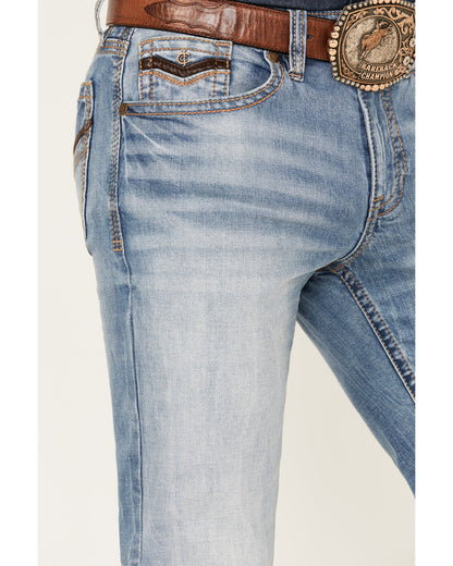 Men's Fire Water Wash Jackson Slim Straight Stretch Denim J | Cody James Clothing