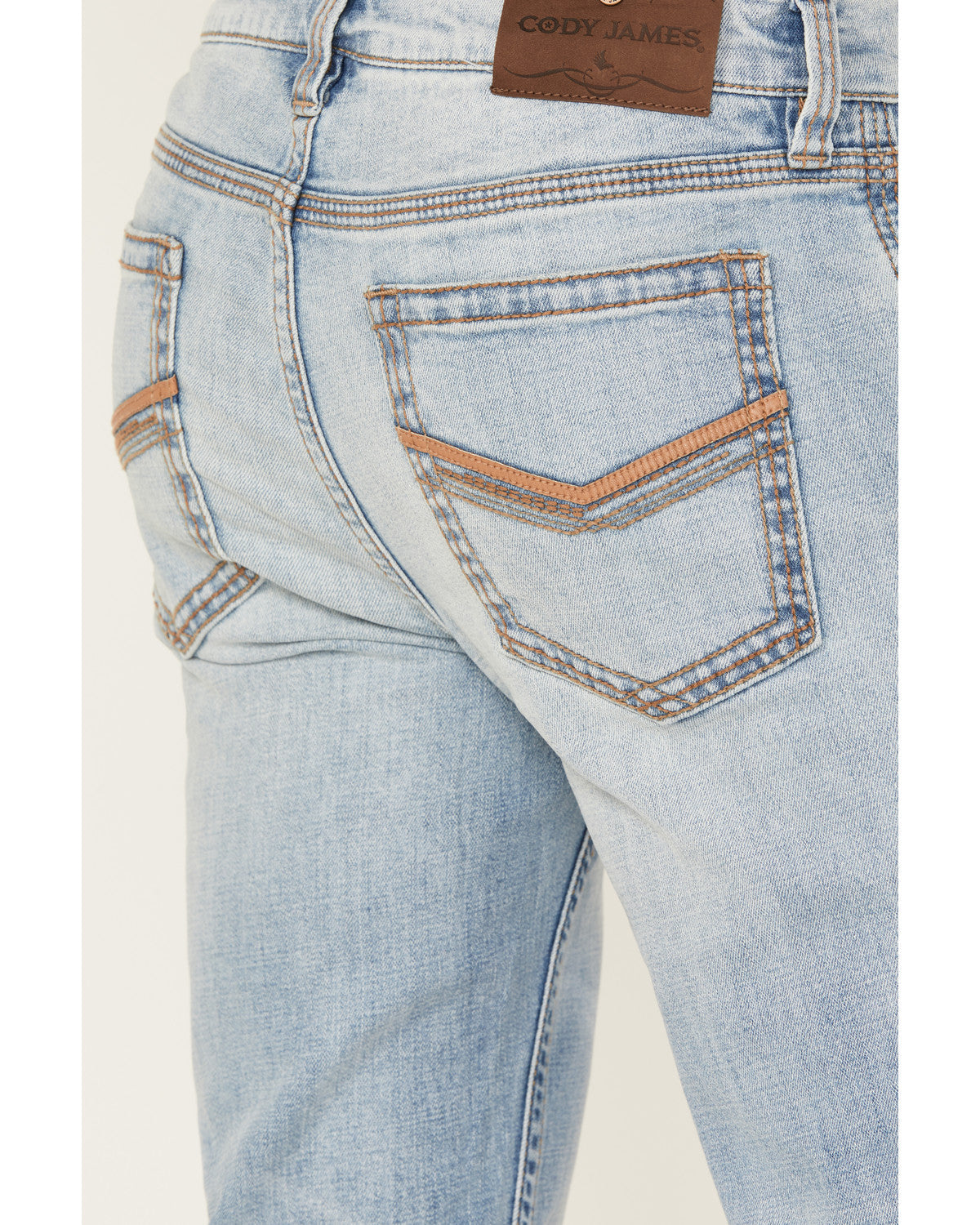 Men's Cowboy Wash Duke Relaxed Bootcut Stretch Denim Jeans | Cody James Clothing