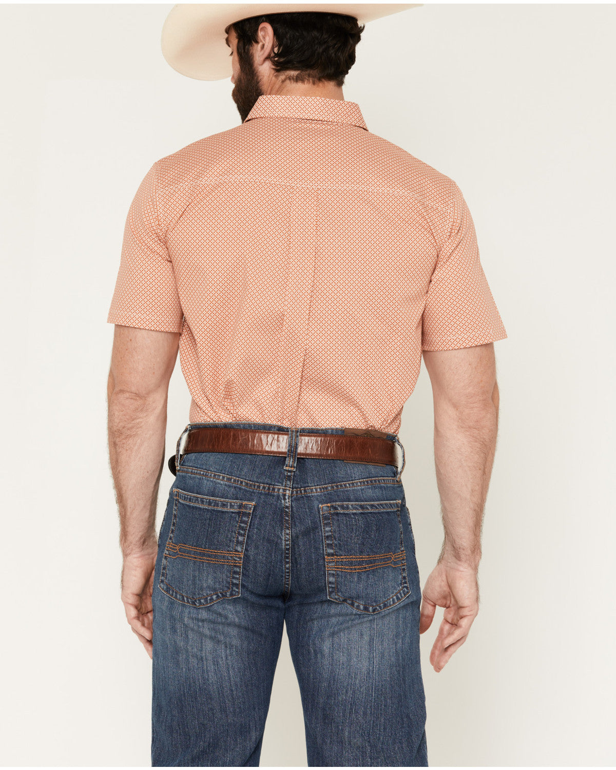 Men's Grill And Greet Medallion Print Short Sleeve Stretch | Cody James Clothing