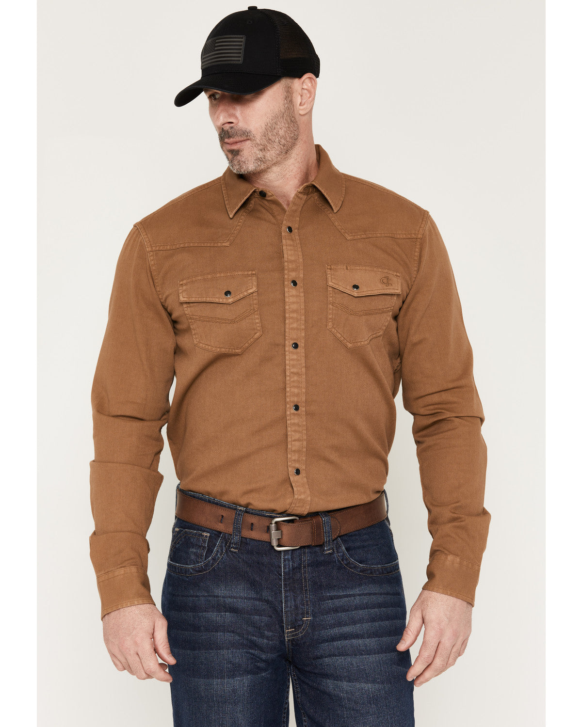 Men's FR Medora Long Sleeve Snap Western Work Shirt | Cody James Clothing