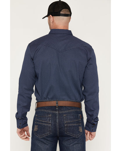 Men's FR Medora Print Long Sleeve Snap Stretch Western Work | Cody James Clothing