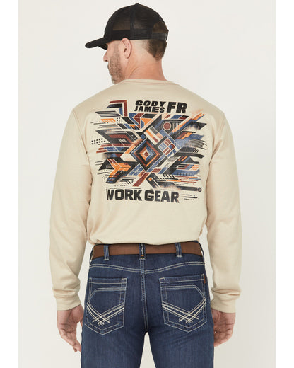 Men's FR Thrasher Long Sleeve Graphic Work Shirt | Cody James Clothing