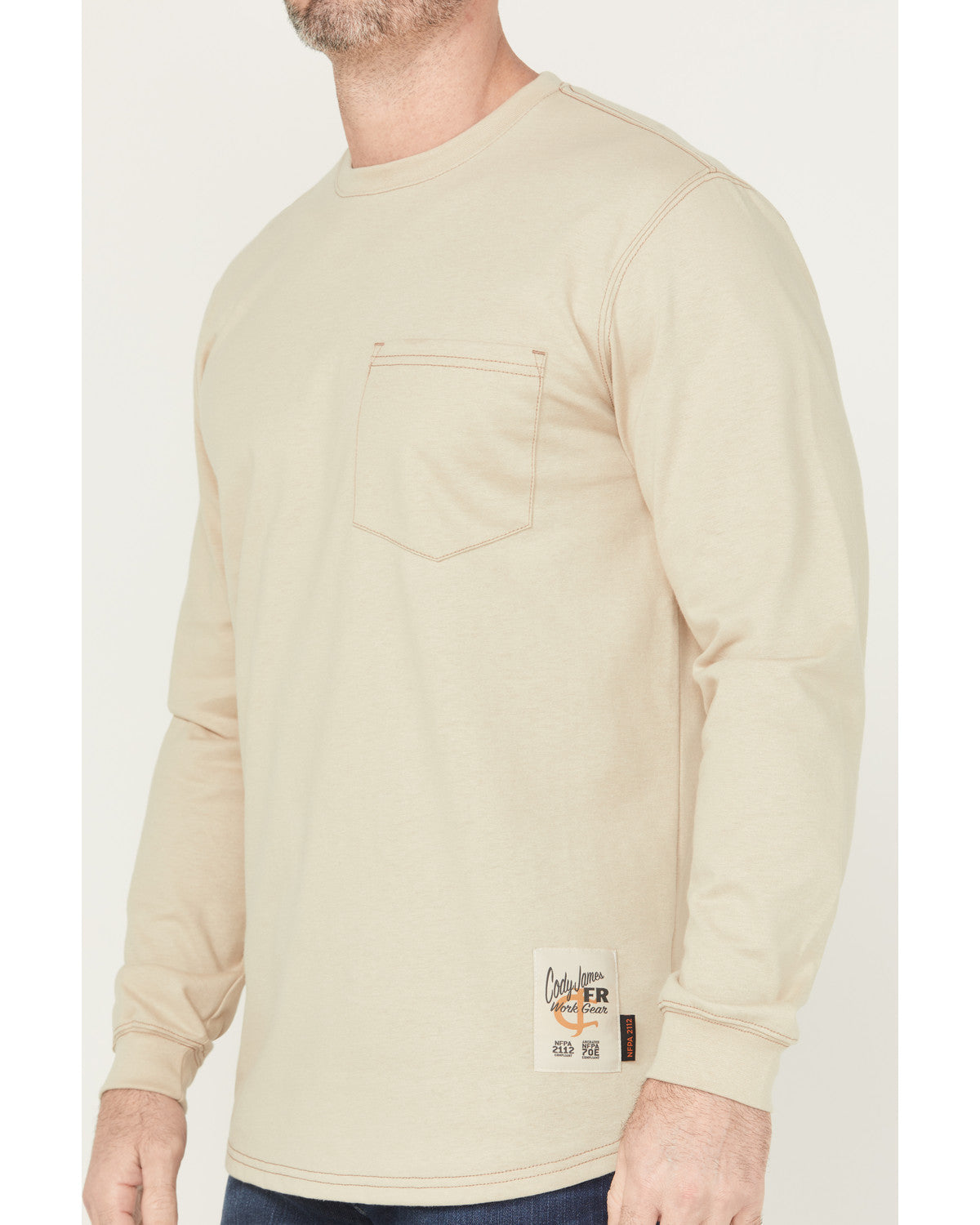 Men's FR Thrasher Long Sleeve Graphic Work Shirt | Cody James Clothing