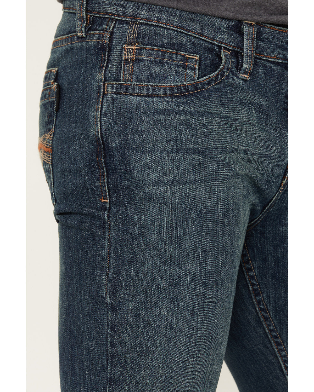 Men's FR Bozeman Medium Wash Slim Bootcut Work Jeans | Cody James Clothing|Sale