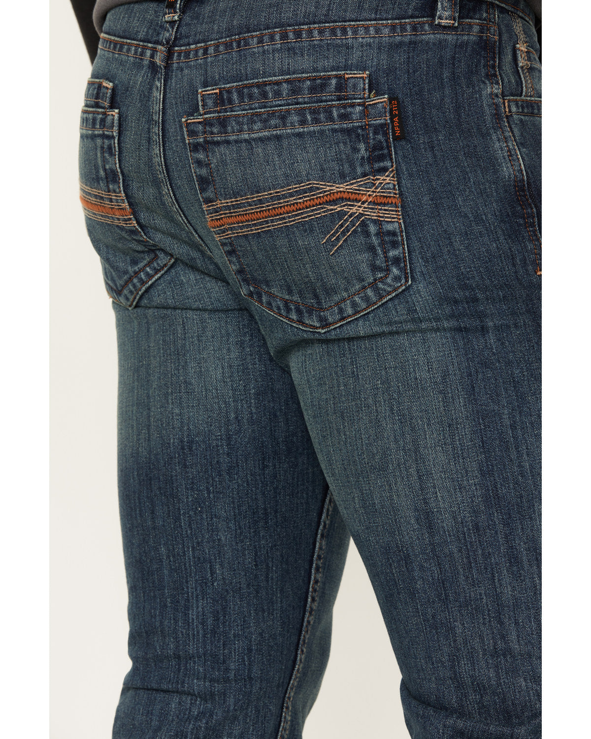 Men's FR Bozeman Medium Wash Slim Bootcut Work Jeans | Cody James Clothing|Sale